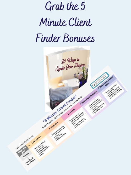 Client Finder Lightworker Client Finder Workshop: Use the 5-Minute Client Finder